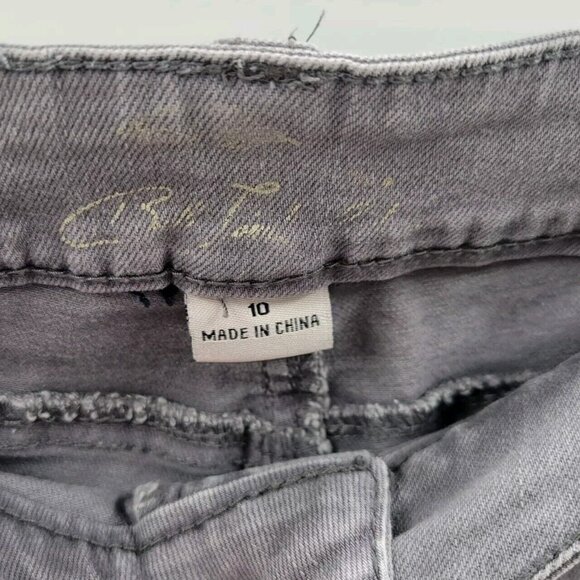Bob Timberlake Women's Size 10 Designer Jeans Gray - Picture 4 of 9